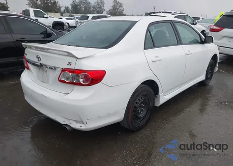 2013 Toyota Corolla S from USA, damaged, VIN 5YFBU4EE6DP107705